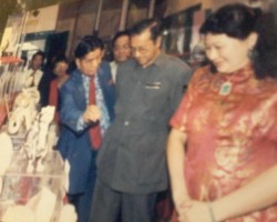 Tun Mahathir visited the Jade museum